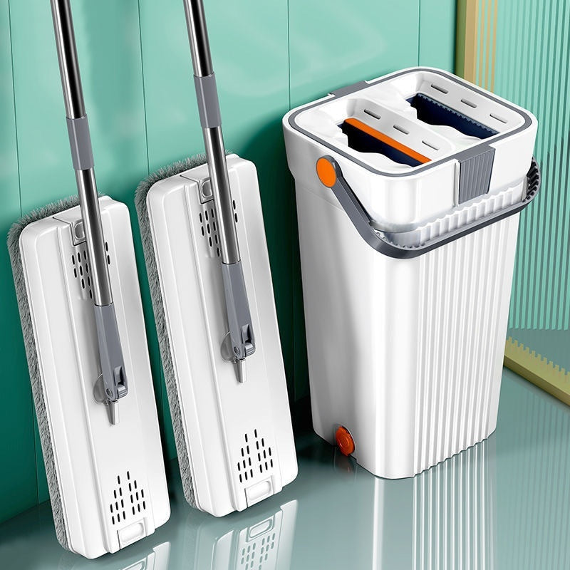 Mop Bucket Wet And Dry Dual-use Hand Wash-free Household Mop Artifact