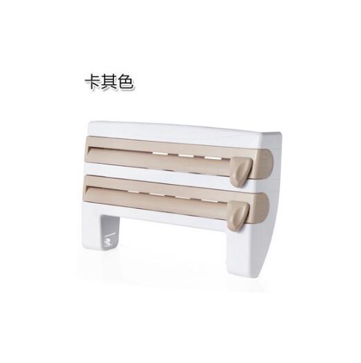 4-In-1 Kitchen Roll Holder Dispenser Kitchen Foil Film Wrap