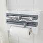 4-In-1 Kitchen Roll Holder Dispenser Kitchen Foil Film Wrap
