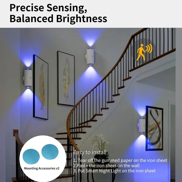 7-Color Rechargeable Motion Sensor Night Lights