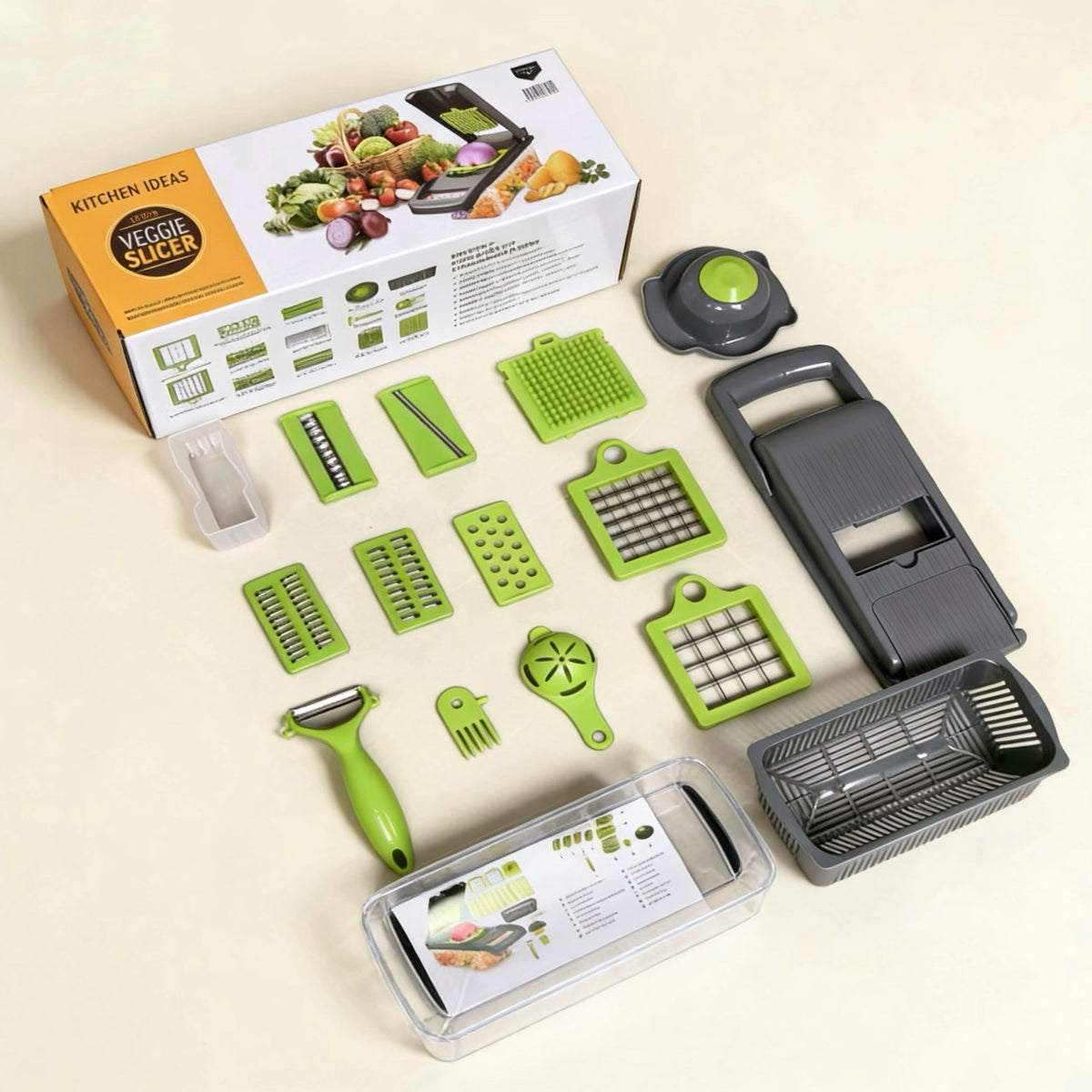  Vegetable Chopper Mandoline Slicer