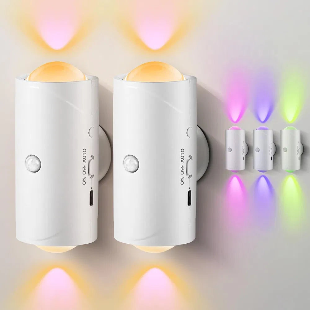 7-Color Rechargeable Motion Sensor Night Lights