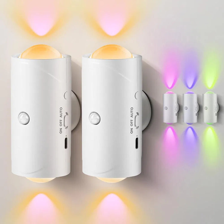 7-Color Rechargeable Motion Sensor Night Lights