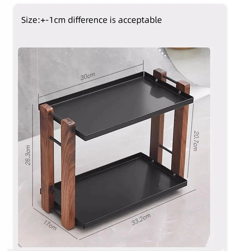 Bathroom Counter Organizer With Coffee Station Cosmetic Holder，Desktop Organizer Home Bedroom Dresser Skincare Lipstick Holder