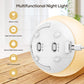 Security Silicone Protective Night Light Touch Dimming Atmosphere Light RGB Warm Light Indoor Night Light Coffee Shop Camping