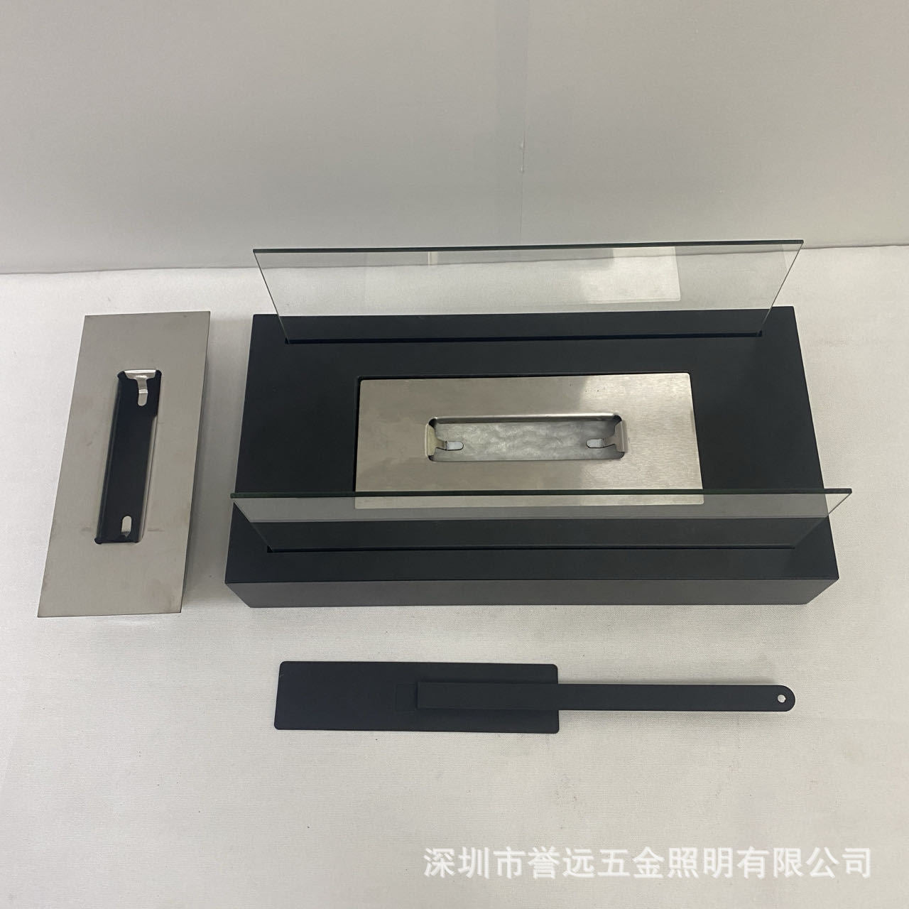 Rectangular Alcohol Fireplace Real Fire Stainless Steel Camping Atmosphere Lamp Portable Heating Fireplace Really Low Price Wholesale And Retail