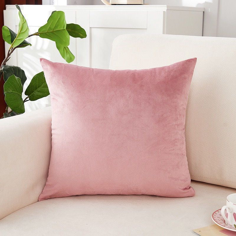 Pillow Sofa Velvet Large Backrest Office Pillow Household Bedroom Bedside Pillow Square Pillow