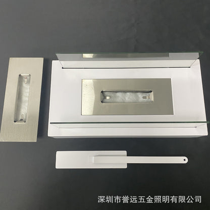 Rectangular Alcohol Fireplace Real Fire Stainless Steel Camping Atmosphere Lamp Portable Heating Fireplace Really Low Price Wholesale And Retail