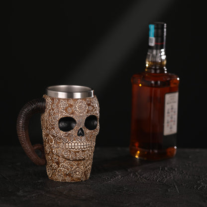 New Product Pattern Skull Claw Mug Creative Home Beer Mug