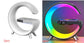 New Intelligent G Shaped LED Lamp Bluetooth Wireless Charge