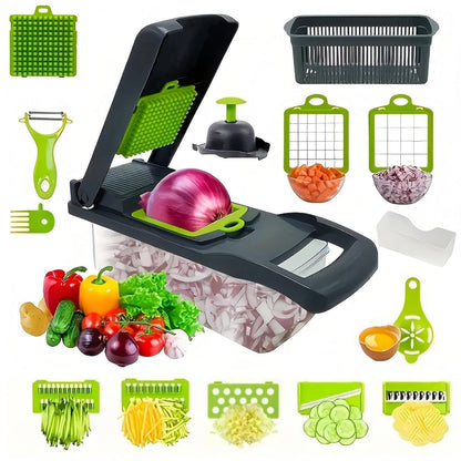  Vegetable Chopper Mandoline Slicer