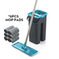 Hands-free Pleated Mop And Bucket
