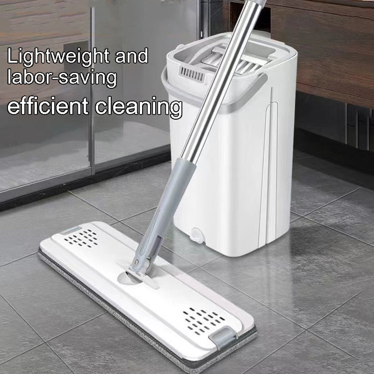 Household Mop Hand Wash-free Flat Plate Mop Bucket
